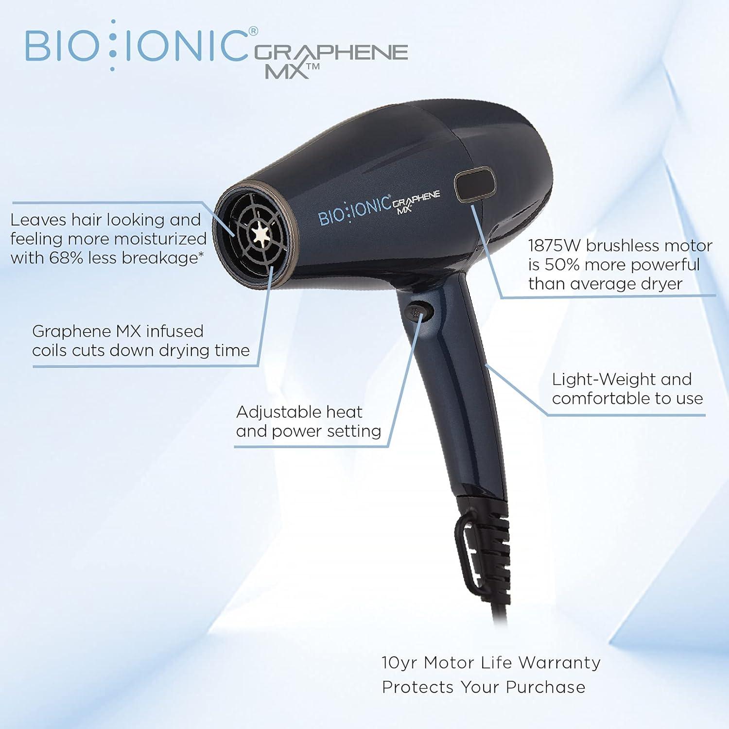 BIO IONIC Graphene MX Dryer, 1 ct.